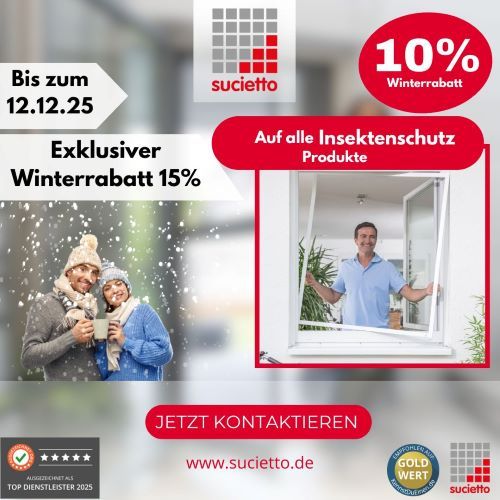 Insektenschutz Winterrabatt