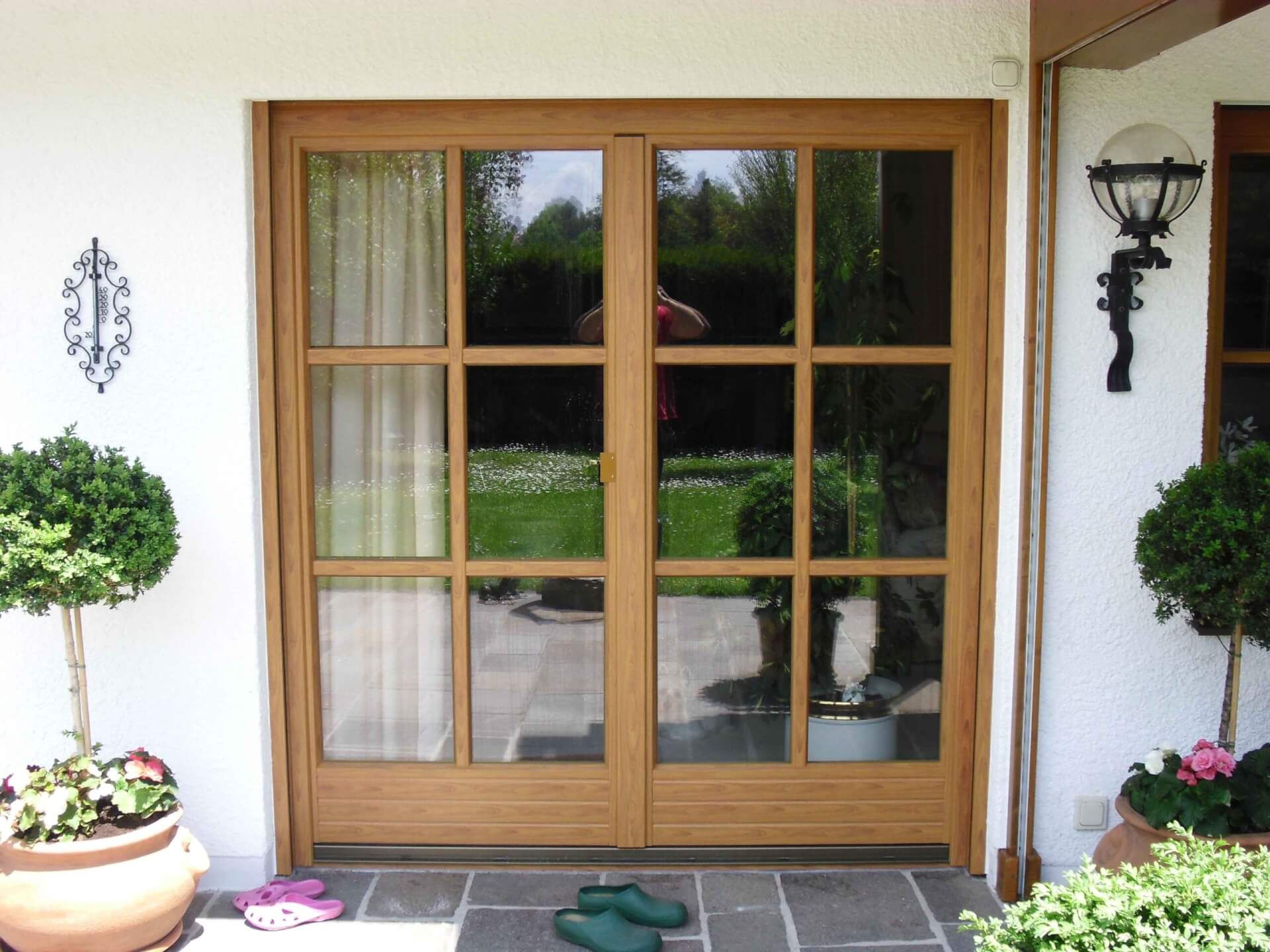 Holzfensterverkleidung Holzoptik