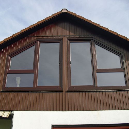 Fensteraustausch mit Schrägfenstern