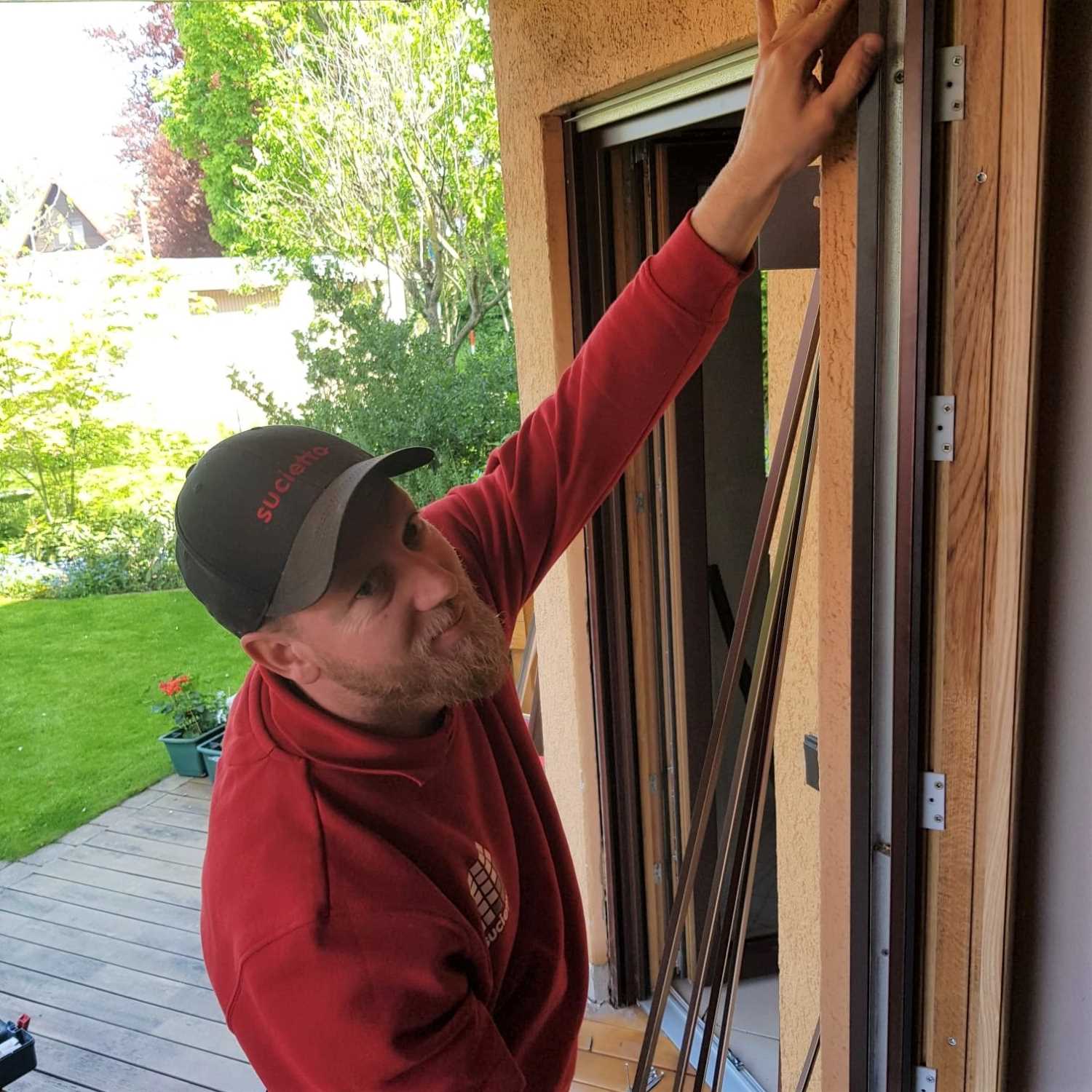 Aluverkleidung Fenster