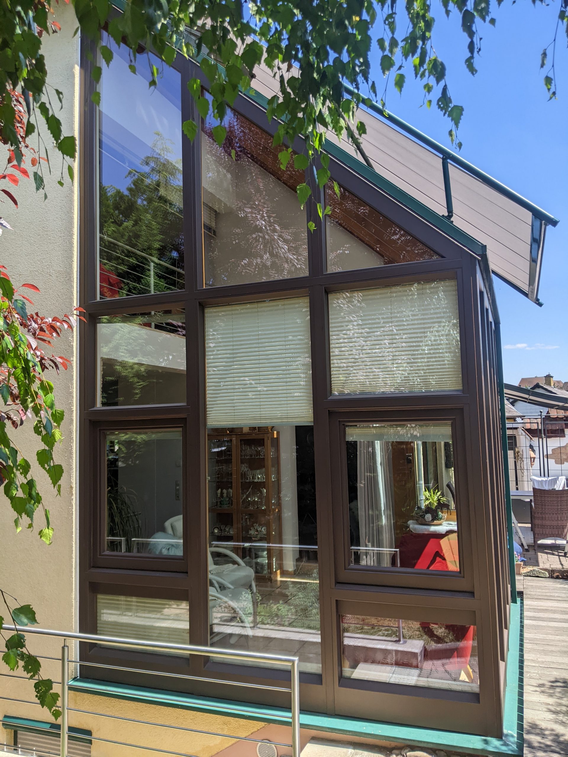 Wintergarten verblendet