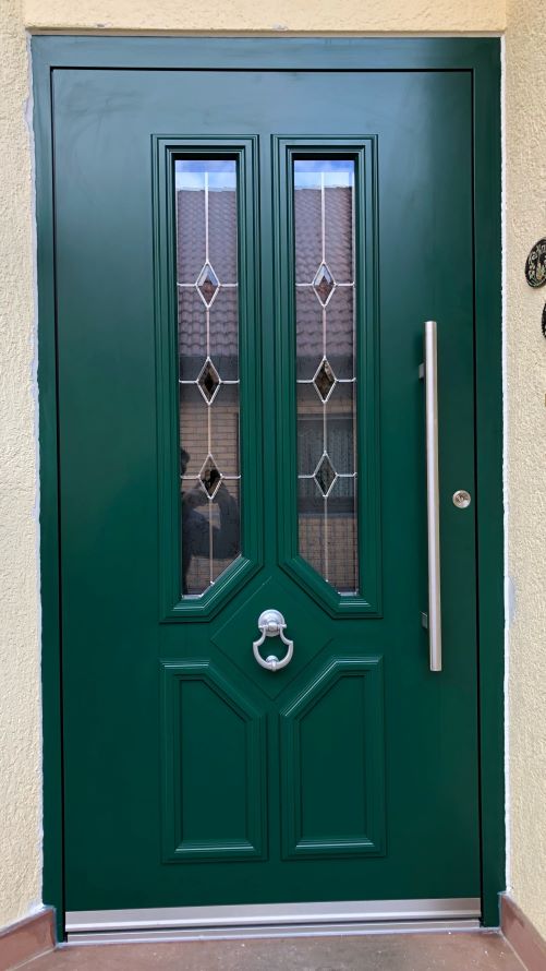 Haustüre Landhausstil grün