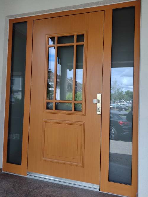 Mannheim Klassiche Haustüre Holzoptik