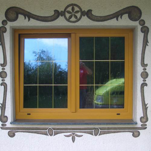 Fensterwechsel ohne Dreck in Holzmaserung