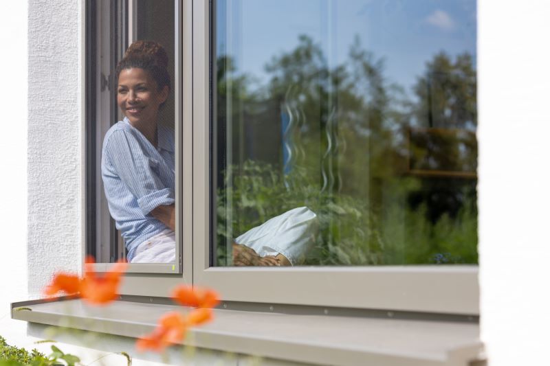 Neher Spannrahmen montiert