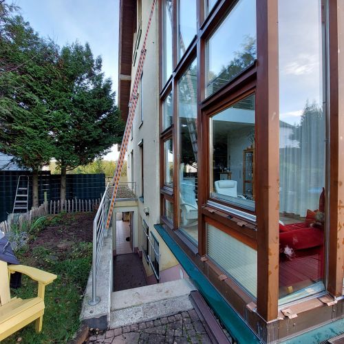 Wintergarten renovierungsbedürftig