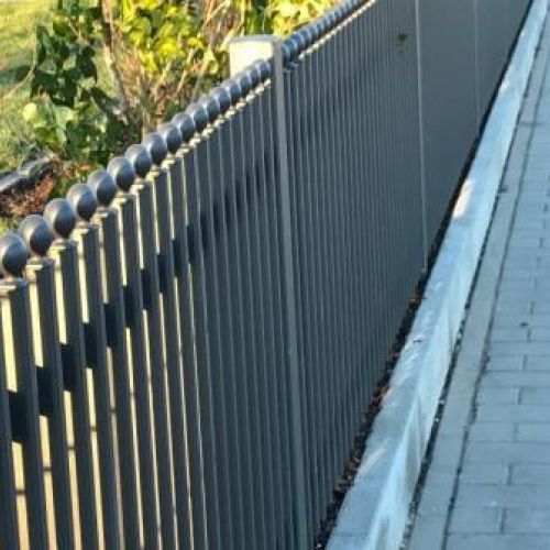 Aluminium Zaun