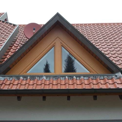 Dachgaube nachträglich mit Aluminium verblendet und geschützt