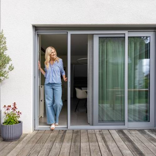 Insektenschutz Schiebetüre 