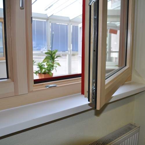 Holz Alu Fenster Kiefer