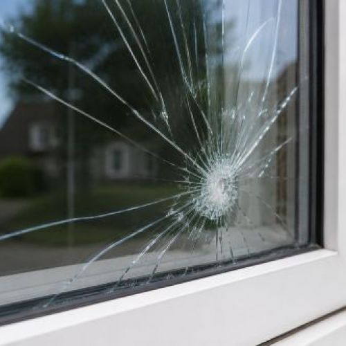 Glasschaden an Fenster Wörth